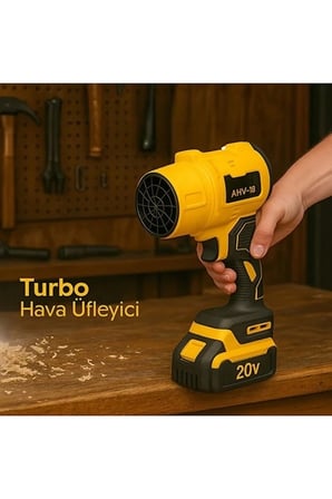 YN Ahv-18 Turbo Hava Üfleyici | 4 Kademe Hız | 21v 431w Kablosuz Blower | 32.000 Rpm’’ Najmaddin