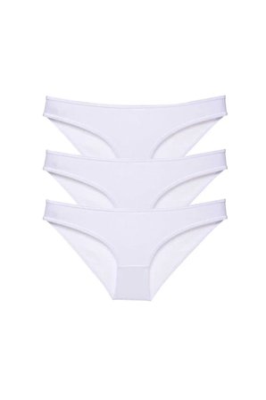 Tedar 3 adet Süper Eko Set Likralı Kadın Slip Külot Beyaz Najmaddin