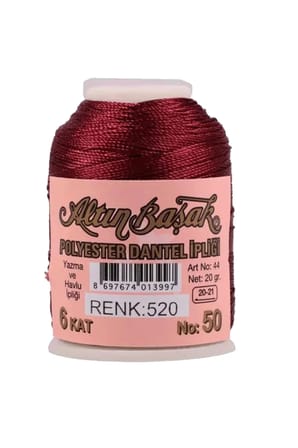 Tedar Altınbaşak Oya ve Dantel İpi 20 gr - Royaleks - No: 520 Najmaddin