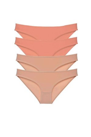 Tedar 4 adet Süper Eko Set Likralı Kadın Slip Külot Pudra Ten Najmaddin