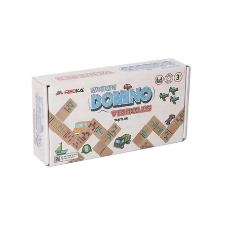 Ticaret RD5649 Ahşap Domino Oyunu Araçlar - Najmaddin