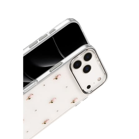 Bez iPhone 17 Pro Fiyonk Desenli Kapak - Desen 6 Najmaddin
