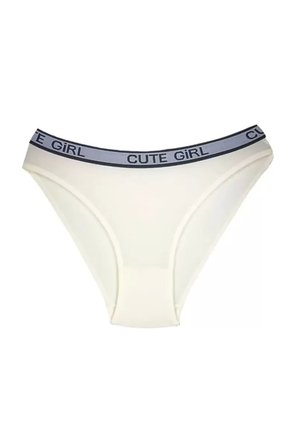 Beru 5 Adet Beli Yazılı Pamuklu Kalın Lastik Kadın Slip Külot Najmaddin