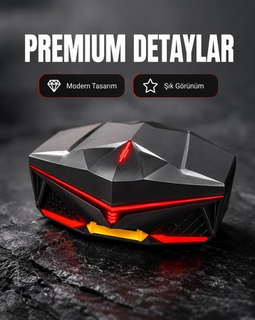 Karg Kablosuz Bluetooth 5.0 Metal Kasa Kulaklık Yeni Nesil Najmaddin