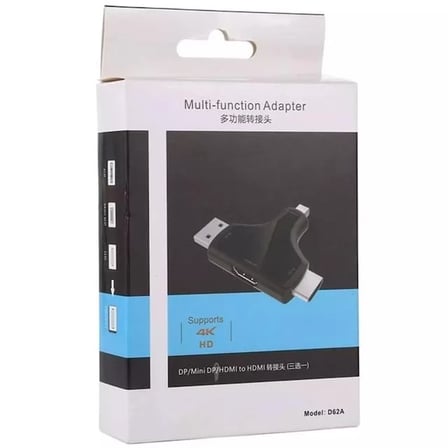 Sh Powermaster Mini Dp+dp+hdmı To Hdmı 4k Çevirici Najmaddin