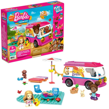 Ticaret GWR35 MEGA Barbie'nin Mega Karavanı 123 parça +5 yaş Najmaddin