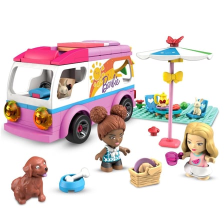 Ticaret GWR35 MEGA Barbie'nin Mega Karavanı 123 parça +5 yaş Najmaddin