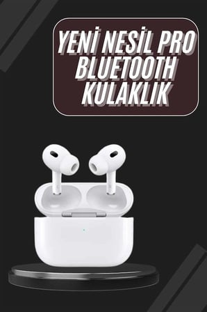 Mey Mey İthalat Yeni Nesil Pro Bluetooth Kulaklık Android ve İOS Uyumlu Dokunmatik Kontrol Najmaddin