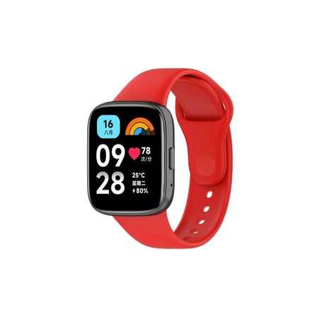 MEPA Najmaddin Xiaomi Redmi Watch 3 Active Klasik Kordon - Kırmızı Najmaddin