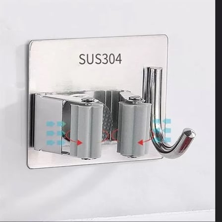 Sh Sunup Sn-26354 Kancalı Duvara Monte Süpürgee-paspas Tutucu Najmaddin