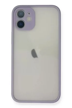 Sh Newface Apple İphone 11 Pro Max Kılıf Montreal Silikon Kapak - Mor Najmaddin