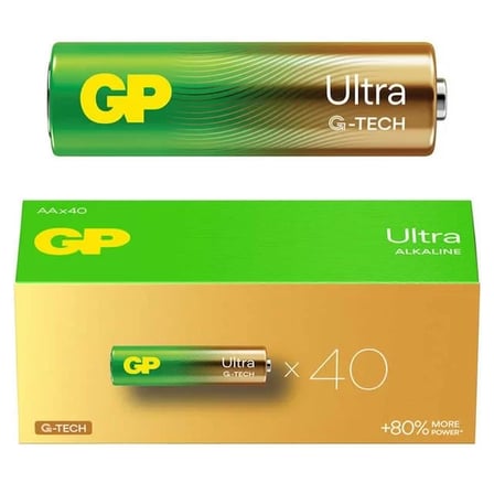 Sh Gp 24au R03 Ultra Alkalin İnce Kalem Aaa 40‘lı Paket Najmaddin