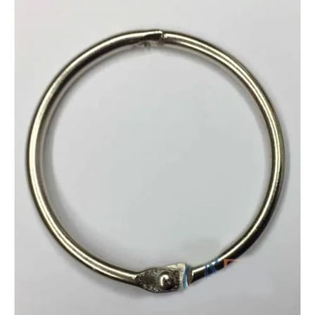 Tedar Kilitli Yuvarlak Halka, 4cm - 1 Adet Najmaddin
