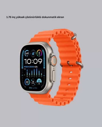 Hepsi S8 Ultra Akıllı Saat ve Bluetooth Kablosuz Kulaklık 2’li Set Yeni Nesil Najmaddin