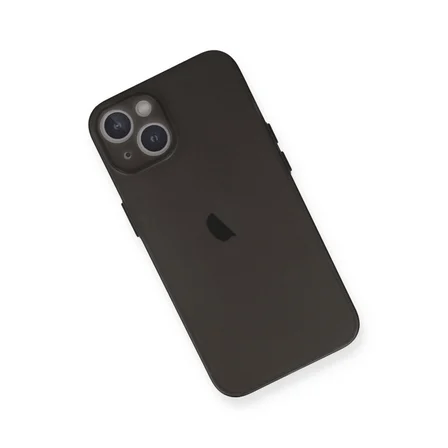 Bez iPhone 14 Plus Kılıf PP Ultra İnce Kapak - Gri Najmaddin