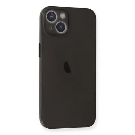 Bez iPhone 14 Plus Kılıf PP Ultra İnce Kapak - Gri Najmaddin
