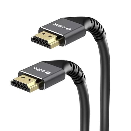 Sh S-link 1.5 Metre 4k 60hz Hdmı Kablo - Slx-hd4k015 Metal Korumalı V2.0 Ultra Hd Ses Ve Görüntü Kablosu Najmaddin