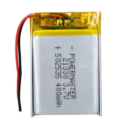 Sh Powermaster 502535 3.7 Volt 400 Mah Lityum Polimer Pil Najmaddin