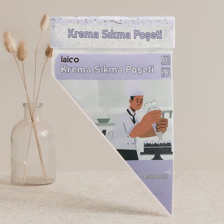 Tedar Naylon Krema Sıkma Torbası 25 cm Najmaddin