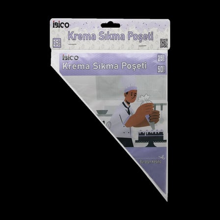 Tedar Naylon Krema Sıkma Torbası 25 cm Najmaddin