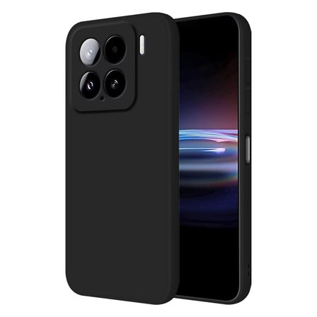 MEPA Najmaddin Xiaomi Mi 15 Pro Kılıf Nano İçi Kadife Silikon - Siyah Najmaddin