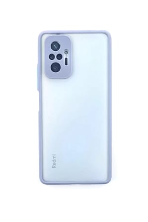 Sh Newface Xiaomi Redmi Note 10 Pro Kılıf Montreal Silikon Kapak - Gri Najmaddin