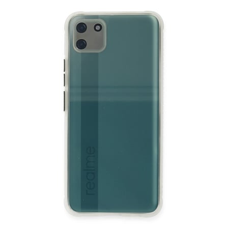 Bez Realme C11 Kılıf Miami Şeffaf Silikon - Şeffaf Najmaddin