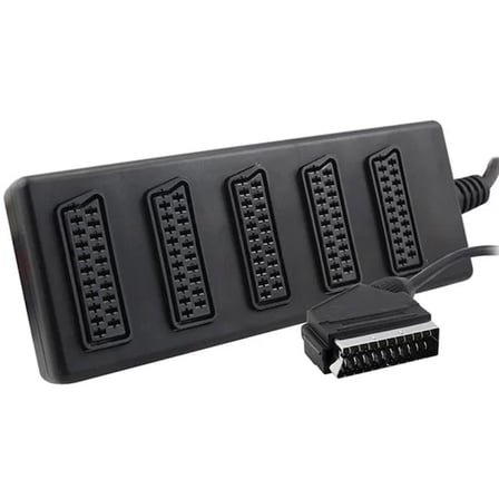 Sh Elektromer 5'li Scart Dağıtıcı (1 Erkek - 5 Dişi Scart) Najmaddin