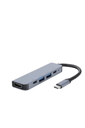 Hepsi Çevirici Dönüştürücü Adaptör Macbook 3 In 1 Type-C To Hdmı USB 3.0 Najmaddin