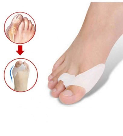 Tedar Baş Parmak Bunyon Silikonu Parmak Arası Destek Medikal Silikon  Ağrı Azaltmaya Yardımcı Najmaddin