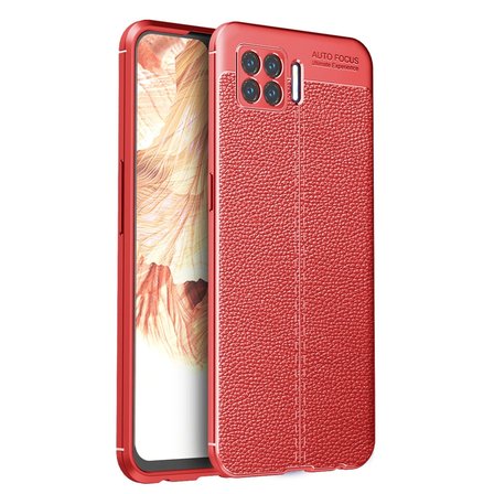 MEPA Najmaddin Oppo A73 Kılıf Auto Focus Kapak - Kırmızı Najmaddin