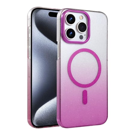 Bez iPhone 14 Pro Max Glossy Magsafe Kapak - Mor Najmaddin