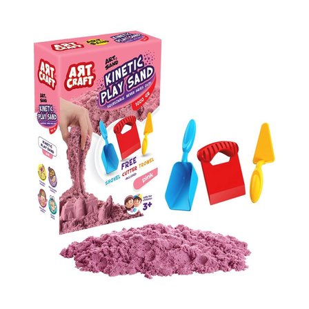 Ticaret 03693 AKSESUARLI PEMBE KİNETİK OYUN KUMU 1000 GR Najmaddin