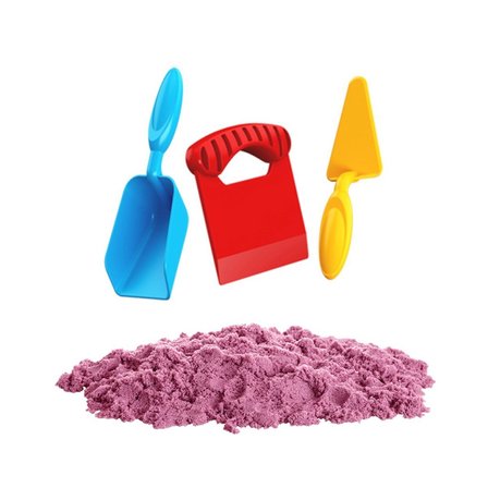 Ticaret 03693 AKSESUARLI PEMBE KİNETİK OYUN KUMU 1000 GR Najmaddin