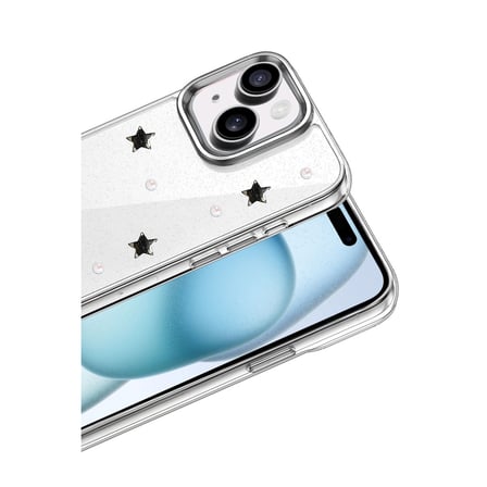 Bez iPhone 14 Fiyonk Desenli Kapak - Desen 7 Najmaddin