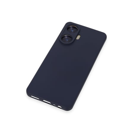 Bez Realme C55 Kılıf Nano içi Kadife Silikon - Mor Najmaddin