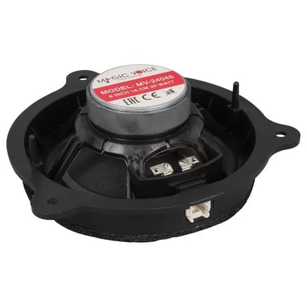 Sh Magicvoice Mv-24045 6" 16cm 80 Watt Tekli Plastik Kasa Üçgen Montajlı Oto Hoparlör Najmaddin
