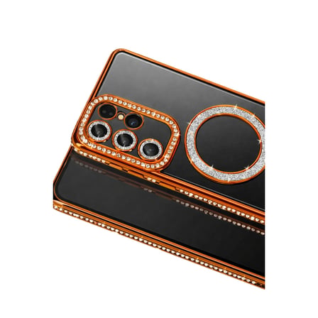 Bez Galaxy S26 Ultra Joke Simli Magneticsafe Kılıf - Turuncu Najmaddin