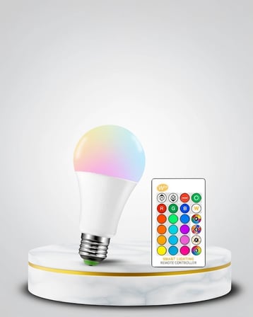 Çe Akıllı Led Ampul 9w Renk Ayarlı Rgbw Najmaddin