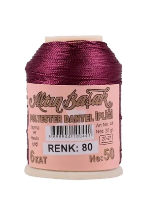 Tedar 3 Adet Altınbaşak Oya ve Dantel İpi 20 gr - Royaleks - No: 512 - 080 - 003 Najmaddin