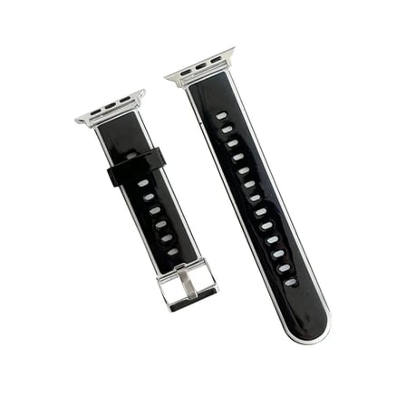 Mark Movenchy Watch 38mm Jelly Silikon Kordon - Siyah Najmaddin