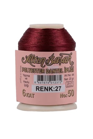 Tedar Altınbaşak Oya ve Dantel İpi 20 gr - Royaleks - No: 027 Najmaddin