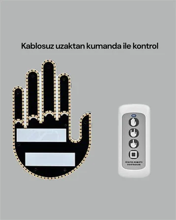 Karg Yüksek Görünürlüklü Otomobil Işığı – 3 Modlu Led Arka Cam Aksesuarı, Pratik Ve Eğlenceli Najmaddin
