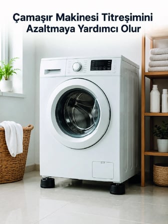 Karg Çamaşır Makinesi İçin 4 Adet Kauçuk Ayak Pedi Najmaddin