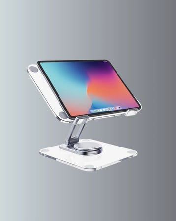 Mey Mey İthalat Çift Eksenli Ayarlanabilir Tablet Destek Standı Yeni Nesil Najmaddin