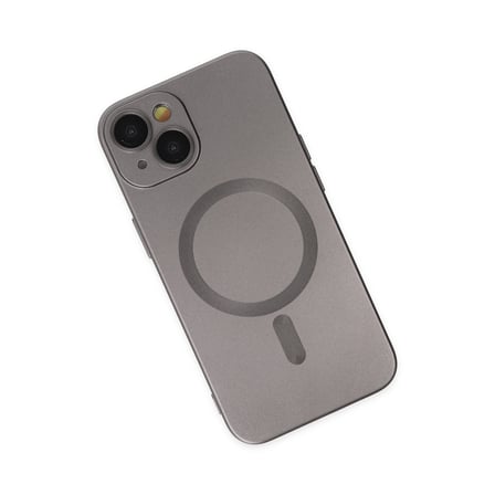 Bez iPhone 14 Plus Kılıf Moshi Lens Magneticsafe Silikon - Füme Najmaddin
