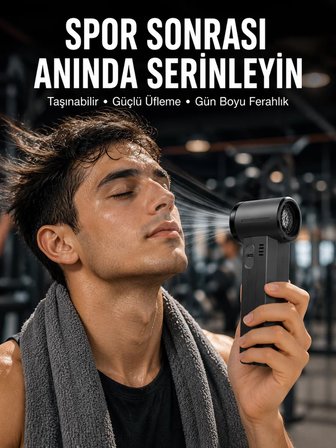 Hepsi Taşınabilir Şarjlı Güçlü Hava Üfleme Aleti Çok Yönlü Kullanım Yeni Nesil Najmaddin