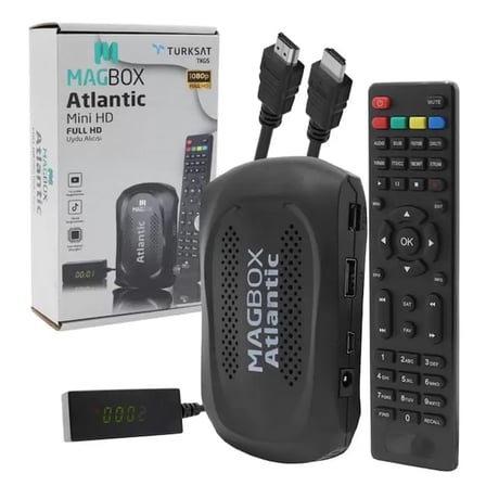 Sh Magbox Atlantic Display Gözlü Tkgs'li 1080p Full Hd Mini Uydu Alıcısı Najmaddin