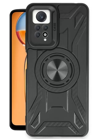 Sh Newface Xiaomi Redmi Note 12 Pro 4g Kılıf Lincoln Silikon - Siyah Najmaddin
