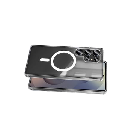 Bez Galaxy S25 Ultra Kılıf Magneticsafe Şeffaf Silikon - Şeffaf Najmaddin